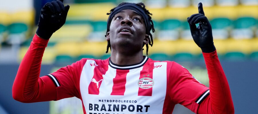 The Rossonerri are eager to increase the amount of options they contain within their front-line as they have shortlisted PSV winger Noni Madueke.