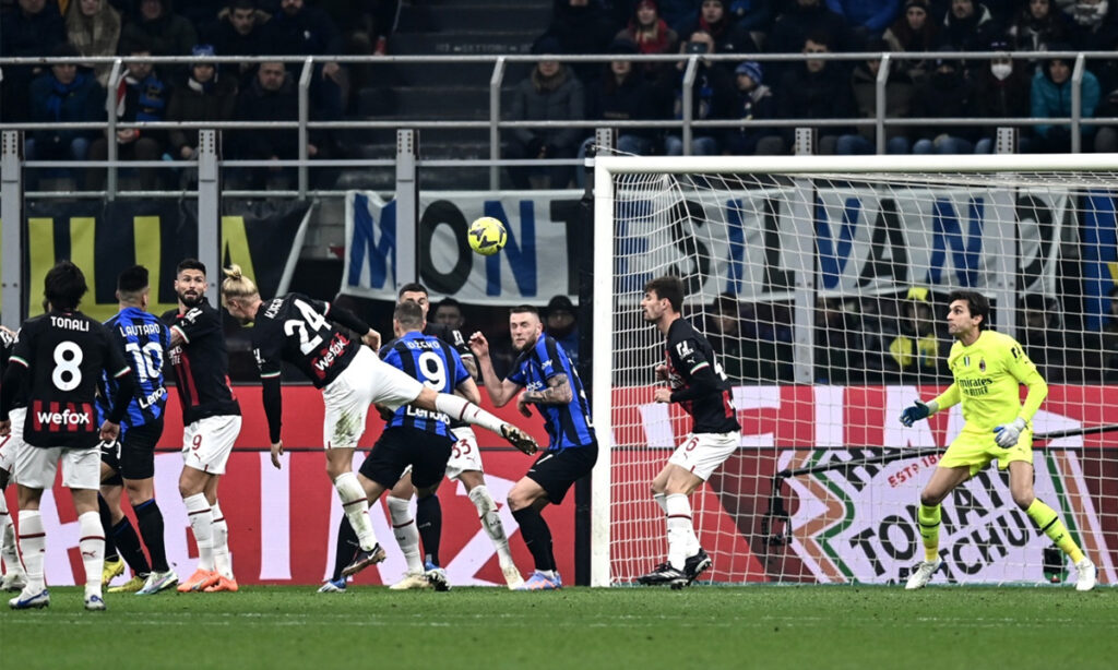 Milan’s horrible run of from extended as they lost again to Inter. However, it was not for a lack of changes as Pioli’s men lined up in a novel shape
