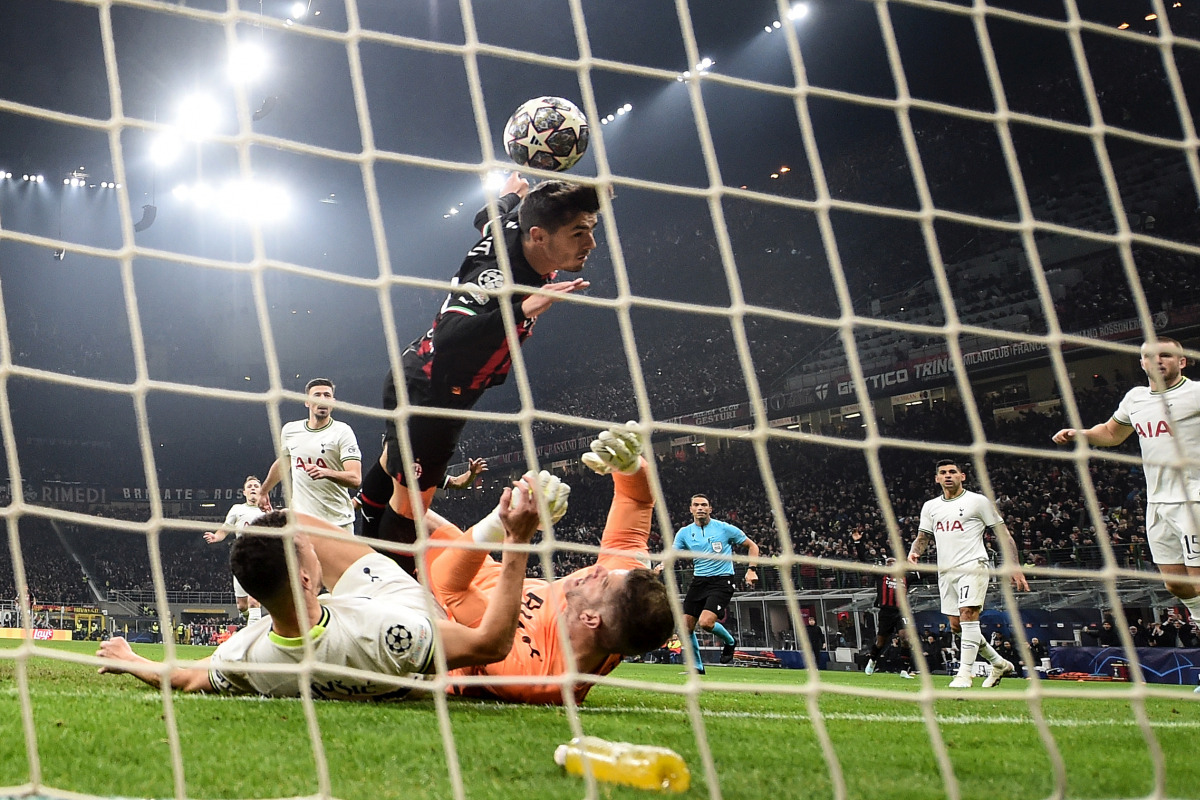 Simon Kjær and AC Milan win 1-0 over Tottenham