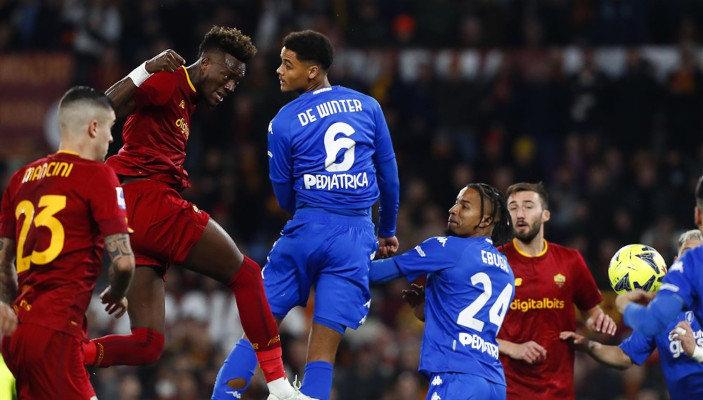 Roma recorded a 2-0 victory over Empoli at Stadio Olimpico on Saturday evening after a fantastic start saw them go two goals to the good after just six minutes thanks to goals from Roger Ibanez and Tammy Abraham. 