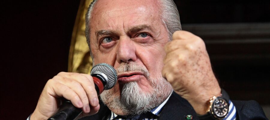 Napoli are on their way to winning the Scudetto, but Aurelio De Laurentiis is displeased with how the football system works in general.