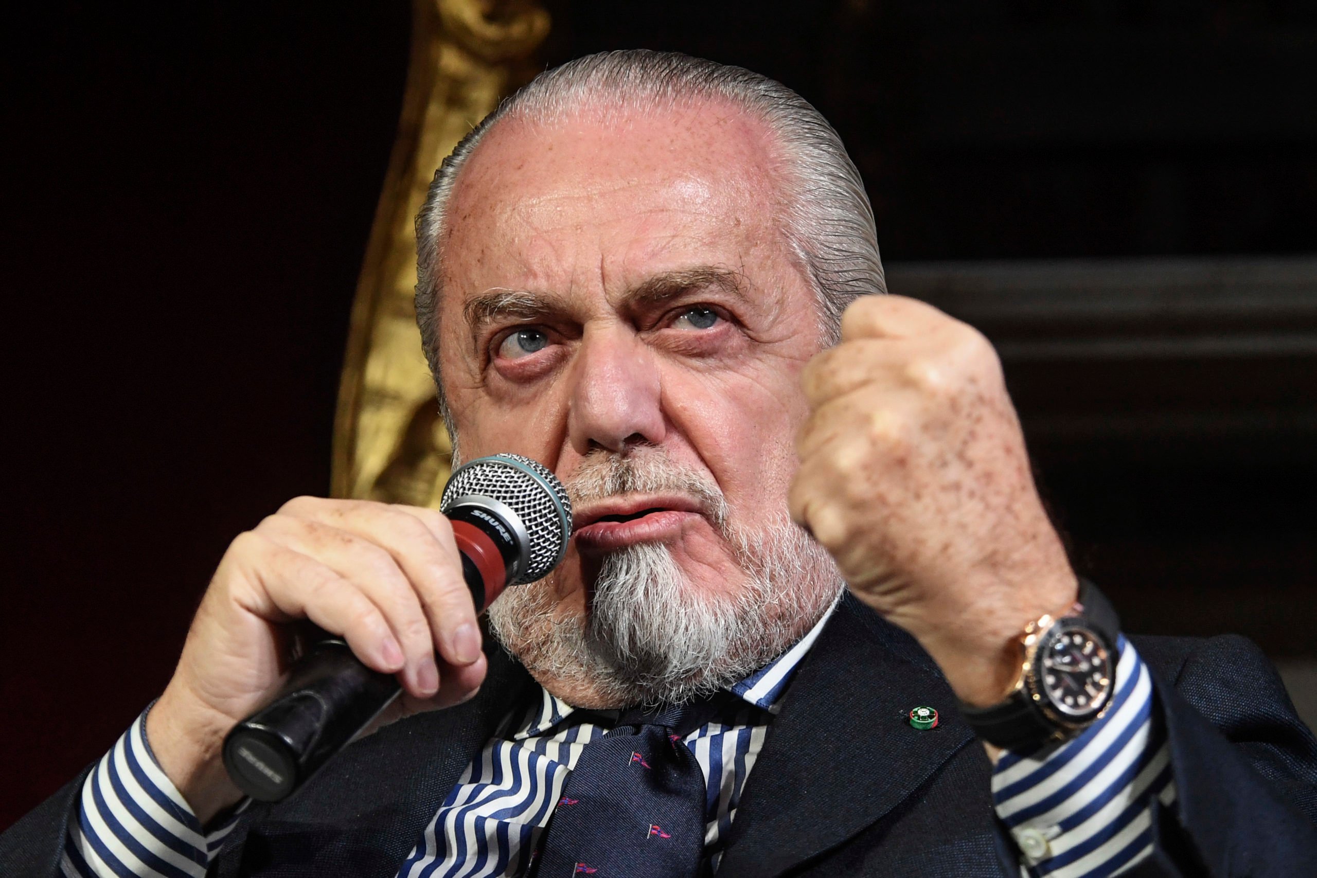 Napoli are on their way to winning the Scudetto, but Aurelio De Laurentiis is displeased with how the football system works in general.