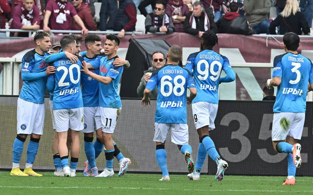 Runaway Serie A leaders Napoli ran riot at the Stadio Olimpico Grande Torino on Sunday afternoon, dismantling mid-table Torino 4-0