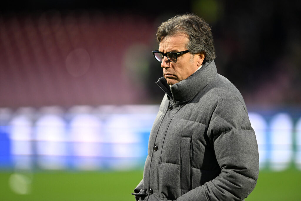 Napoli sporting director Cristiano Giuntoli has been instrumental in Napoli’s rise to the top of Serie A, facilitating moves of some high-profile names.