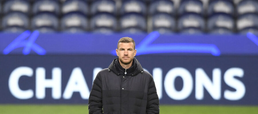 Edin Dzeko commented on his performances, Inter’s season, and the recent brawl at the end of the Coppa Italia fixture with Juventus.