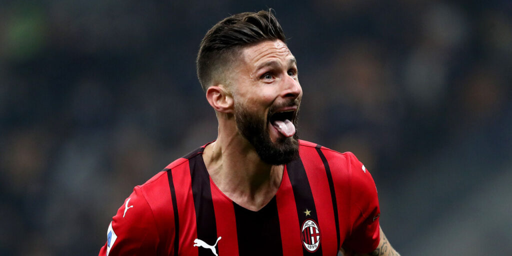 Milan are holding their breath ahead of the return leg versus Napoli, as Olivier Giroud couldn’t complete practice Sunday due to an Achilles tendon problem.