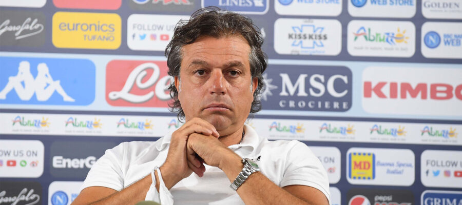 Cristiano Giuntoli was eerily absent from Rudi Garcia’s presentation, and president Aurelio De Laurentiis is likely to let the exec out of his contract.