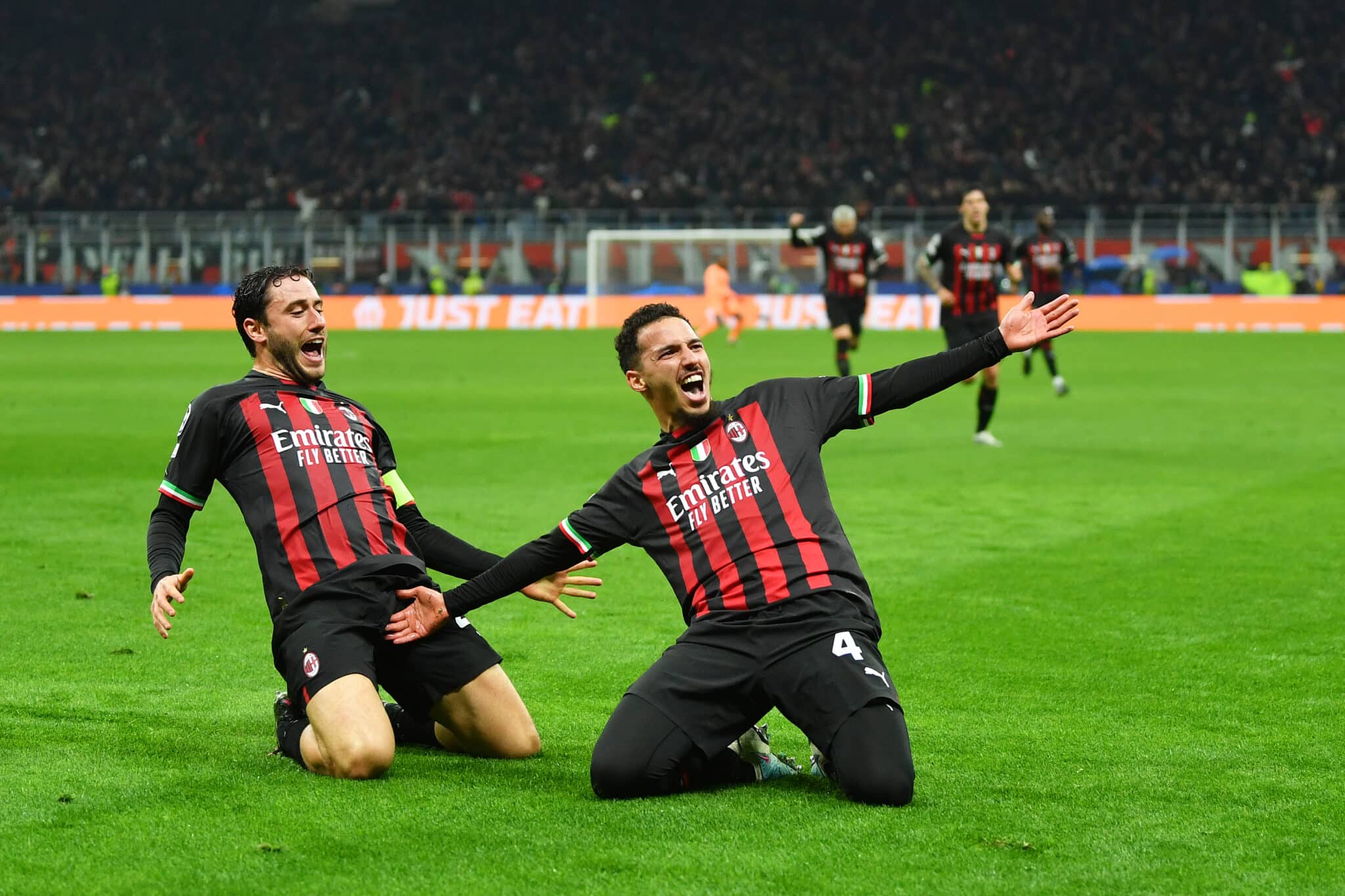Legendary coach Arrigo Sacchi praised Milan and Napoli for their performances in the first leg of the Champions League’s quarter-finals.