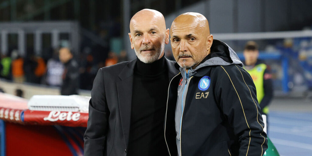 Luciano Spalletti was down in the dumps after Napoli failed to beat Milan in the return leg of the Champions League quarter-finals.