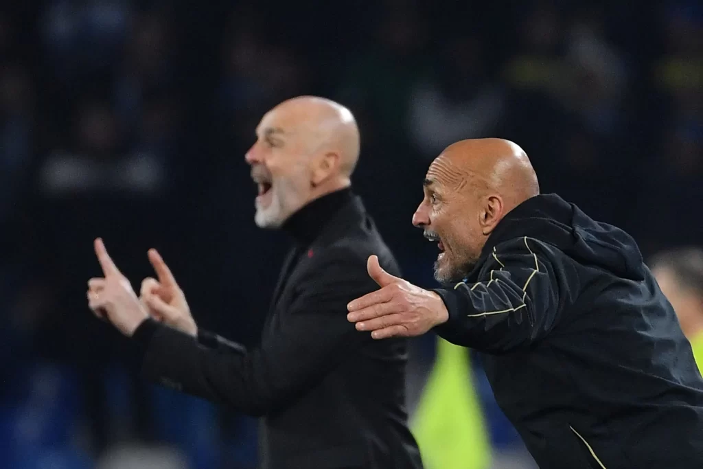 Luciano Spalletti was reasonably content with the result of the first leg against Milan and looked ahead in his post-game remarks.