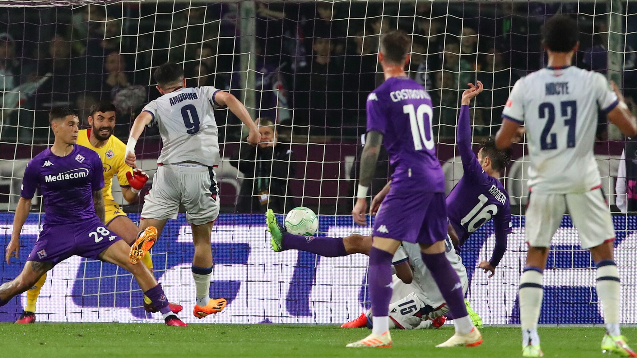 Fiorentina failed to take advantage of their lead, ultimately losing 2-1 to Basel in their Europa Conference League semifinal first leg