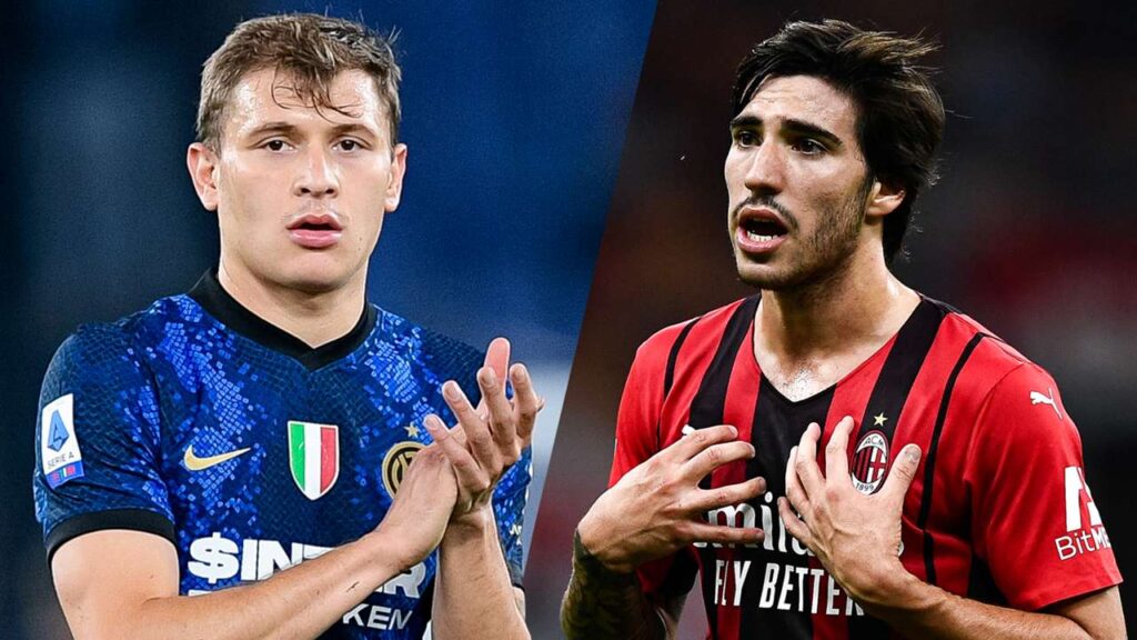 Tonali, Barella, Milan, Inter