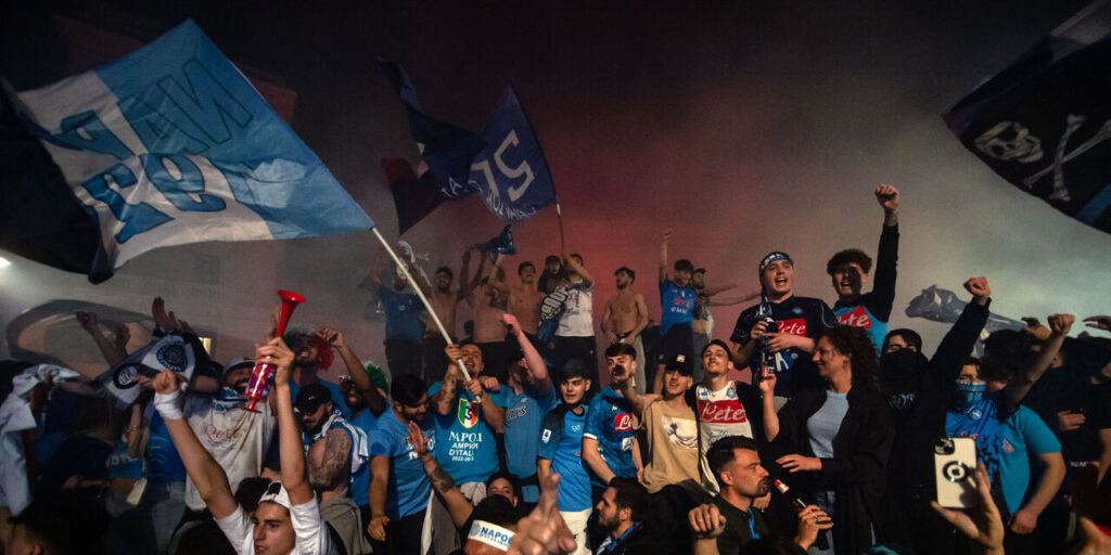 The celebrations in the streets of Naples continued all night long after the Udinese game, leading to the hospitalizations of a ton of people.