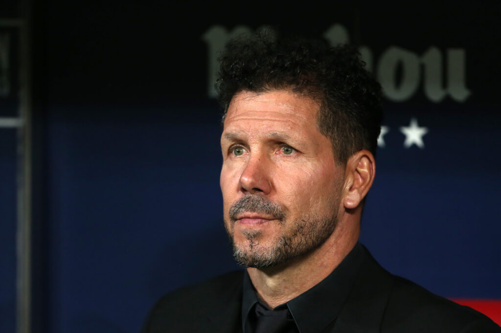 Cherished once as a Lazio player, Atletico manager Diego Simeone made an emotional return to Rome, where he spent four years at the turn of the century.