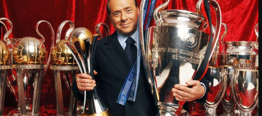 Silvio Berlusconi left Milan after 31 years, and after having collected 29 trophies. No other football club owner has even won that much
