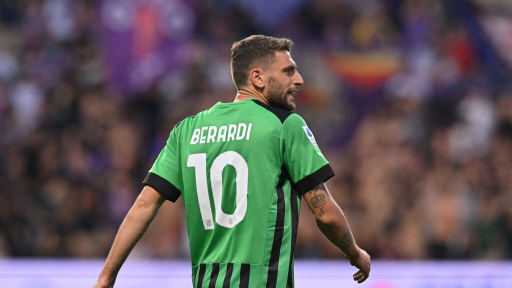 Domenico Berardi is making steady progress in his recovery from an Achilles tendon tear, to the point where he could become a late option.