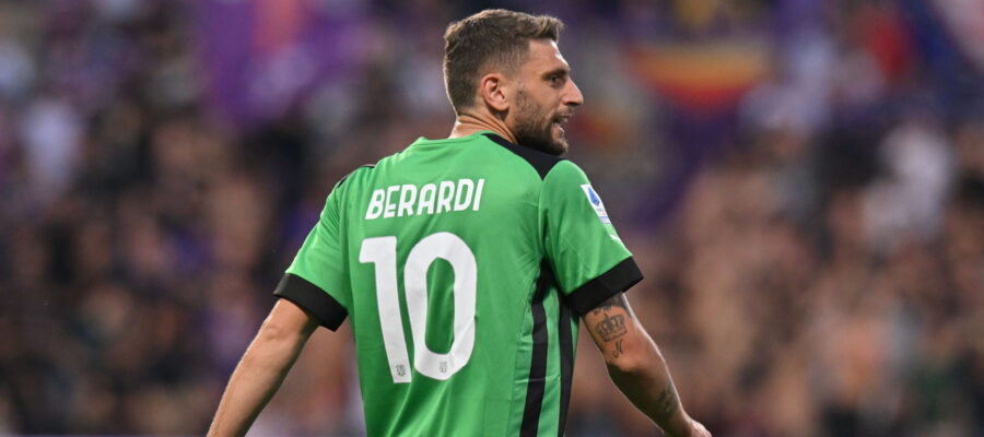 Domenico Berardi is making steady progress in his recovery from an Achilles tendon tear, to the point where he could become a late option.