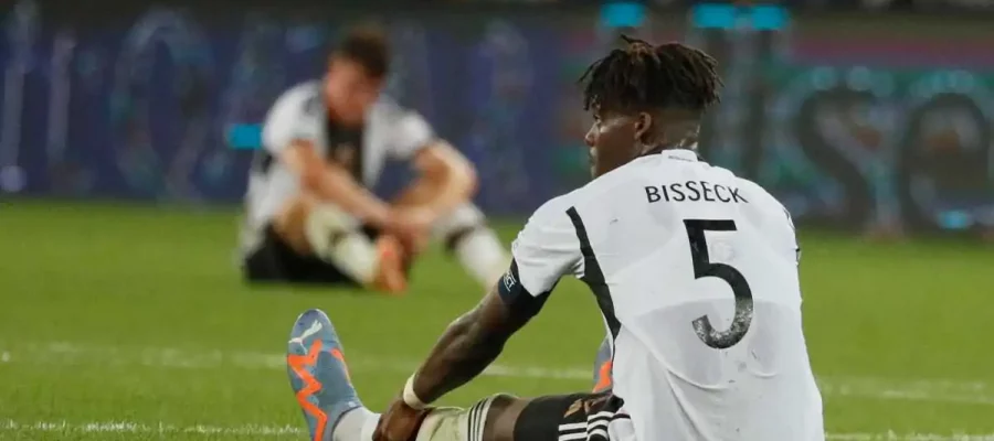 Yann Aurel Bisseck landed in Italy Monday to take the medicals for Inter shortly after the conclusion of the U-21 European Championship.