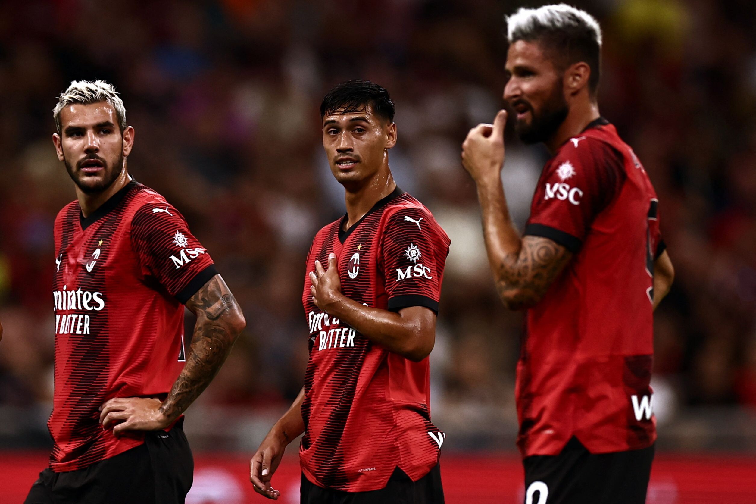 Milan caught their second Serie A win in a row as they demolished Torino 4-1 at the San Siro on Saturday night, with Olivier Giroud scoring twice