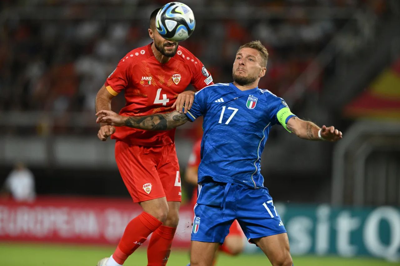 Italy failed to overcome their North Macedonia nemesis on Saturday as they were held to a 1-1 draw in the third game of their Euro 2024 qualifiers campaign