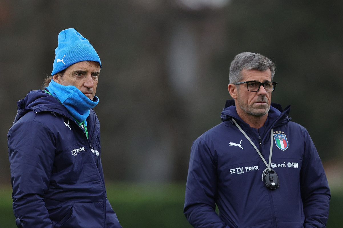 Former Italy assistant Alberico Evani didn’t follow Roberto Mancini to Saudi Arabia, even though the two collaborated for a few years.