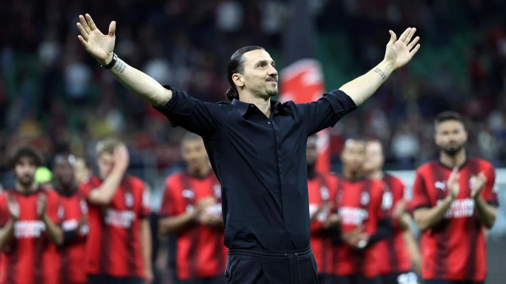 Zlatan Ibrahimovic paid a visit to Milan following the rough loss in the Derby and before the key Champions League clash with Newcastle United.