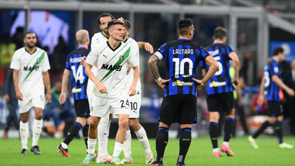 Inter succumbed for the first time in the season against Sassuolo, conceding twice after putting up strong defensive numbers beforehand.