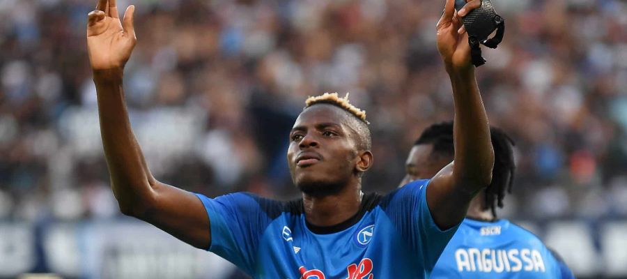 Osimhen comes off bench to help Napoli win at Lecce and close in