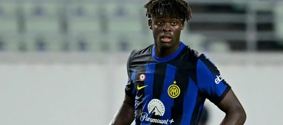 Inter took a flier on Yann Aurel Bisseck early last summer, but he hasn’t gotten many chances to show his skills so far. He has appeared once.