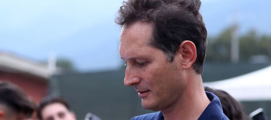Juventus owner John Elkann endorsed Massimiliano Allegri after unveiling a new cabinet trophy at the club’s museum: "It's an important moment."