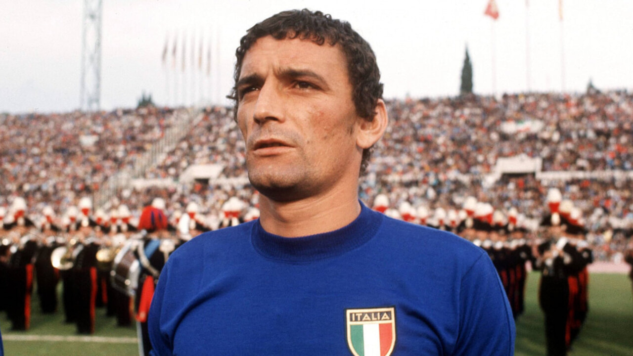 Little did anyone expect Cagliari icon Gigi Riva to hold on to his record of being Italy’s top goalscorer for 50 years. He last scored back in October 1973.