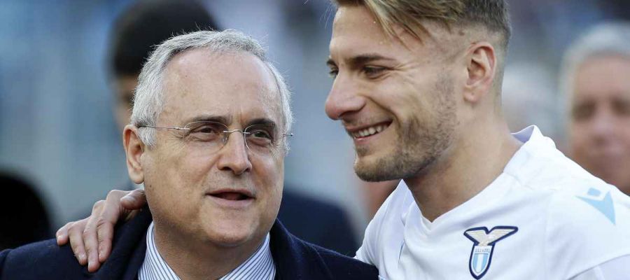 Lotito has weighed in on Ciro Immobile after the striker voiced his malcontent for the lack of gratitude after turning down an offer from Saudi Arabia. 