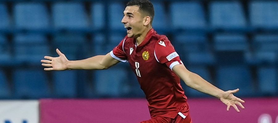 Juventus emissaries were spotted in Rigas to watch the game between Latvia and Armenia to monitor highly-rated no.10 Eduard Spertsyan.