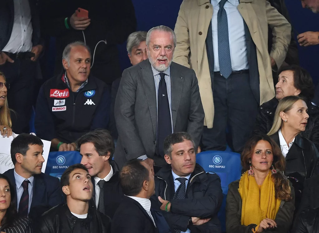 Aurelio De Laurentiis requested a meeting with Napoli coach Rudi Garcia following Wednesday’s disappointing draw against Union Berlin.