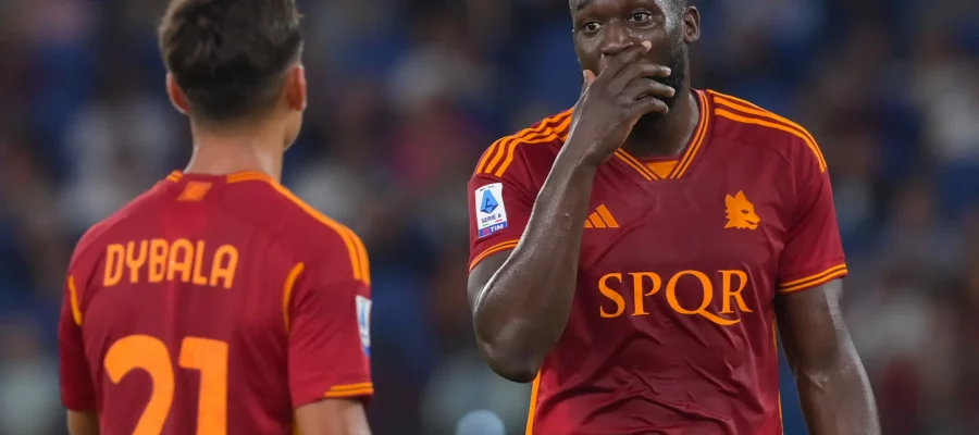 Paulo Dybala returned from a knee sprain in the Lecce game and played the whole match since Roma were trailing up until a furious late fightback.