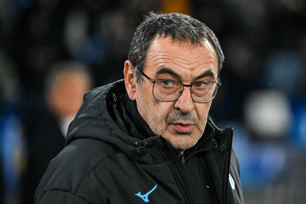 Maurizio Sarri gave a brief speech to the players before handing over his resignation and leaving the Formello training center for good.