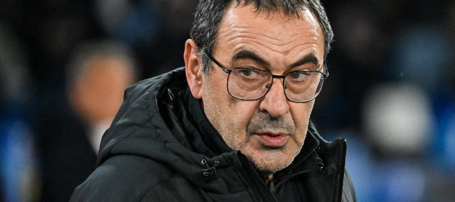 Maurizio Sarri gave a brief speech to the players before handing over his resignation and leaving the Formello training center for good.