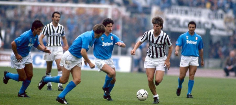 Napoli threw a Scudetto away in the 1987/88 season and their collapse started on April 17, 1988, in Turin with a 1-3 defeat to bitter enemies Juventus
