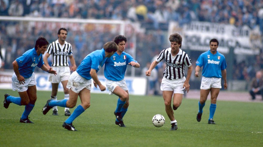 Napoli threw a Scudetto away in the 1987/88 season and their collapse started on April 17, 1988, in Turin with a 1-3 defeat to bitter enemies Juventus