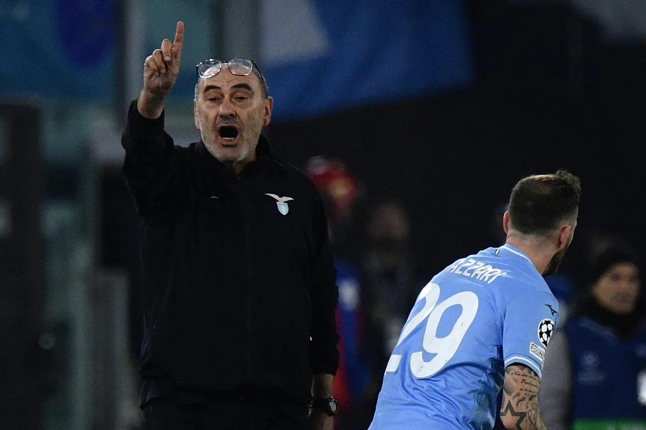 Maurizio Sarri had a surprising outburst toward the atmosphere at Lazio in the pre-game presser before facing Atletico Madrid.