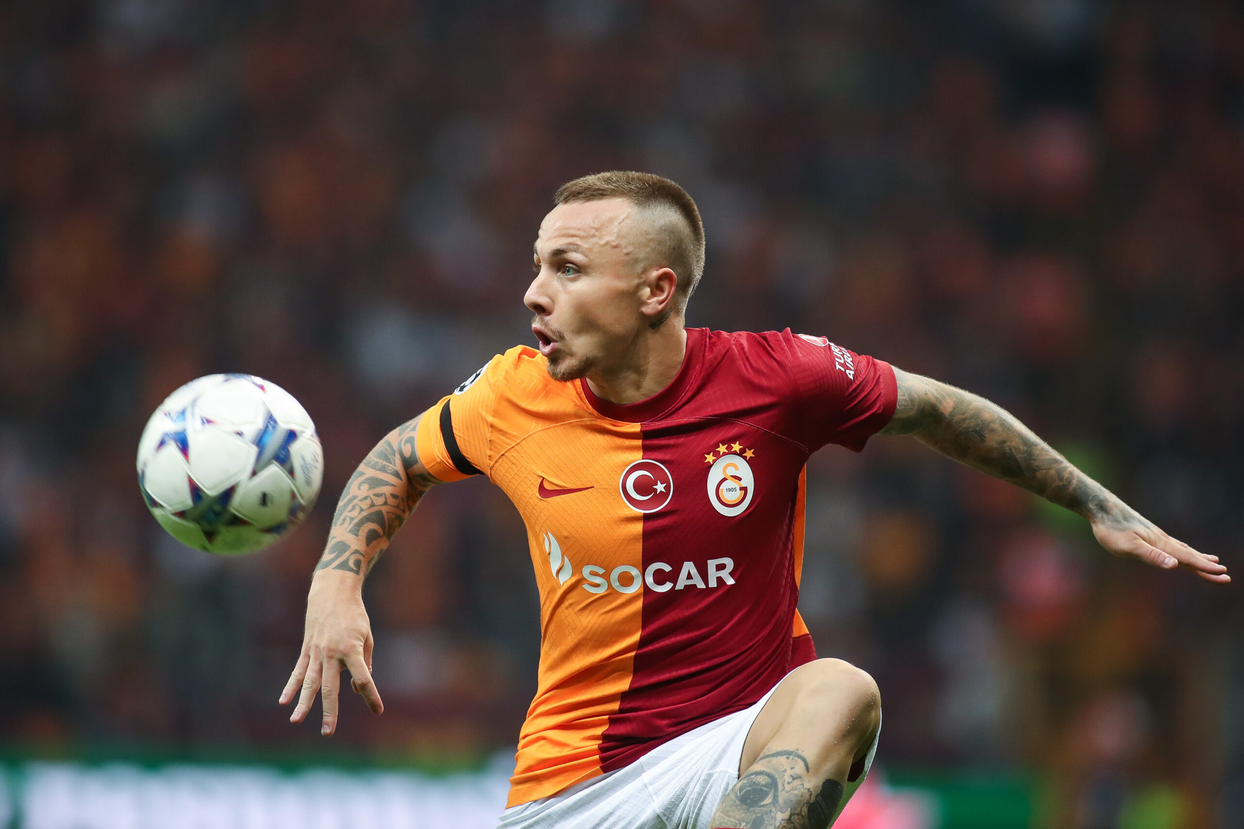 Roma have found the left-back they were looking for and completed their second January acquisition, as Angelino landed in Italy to finalize his switch.