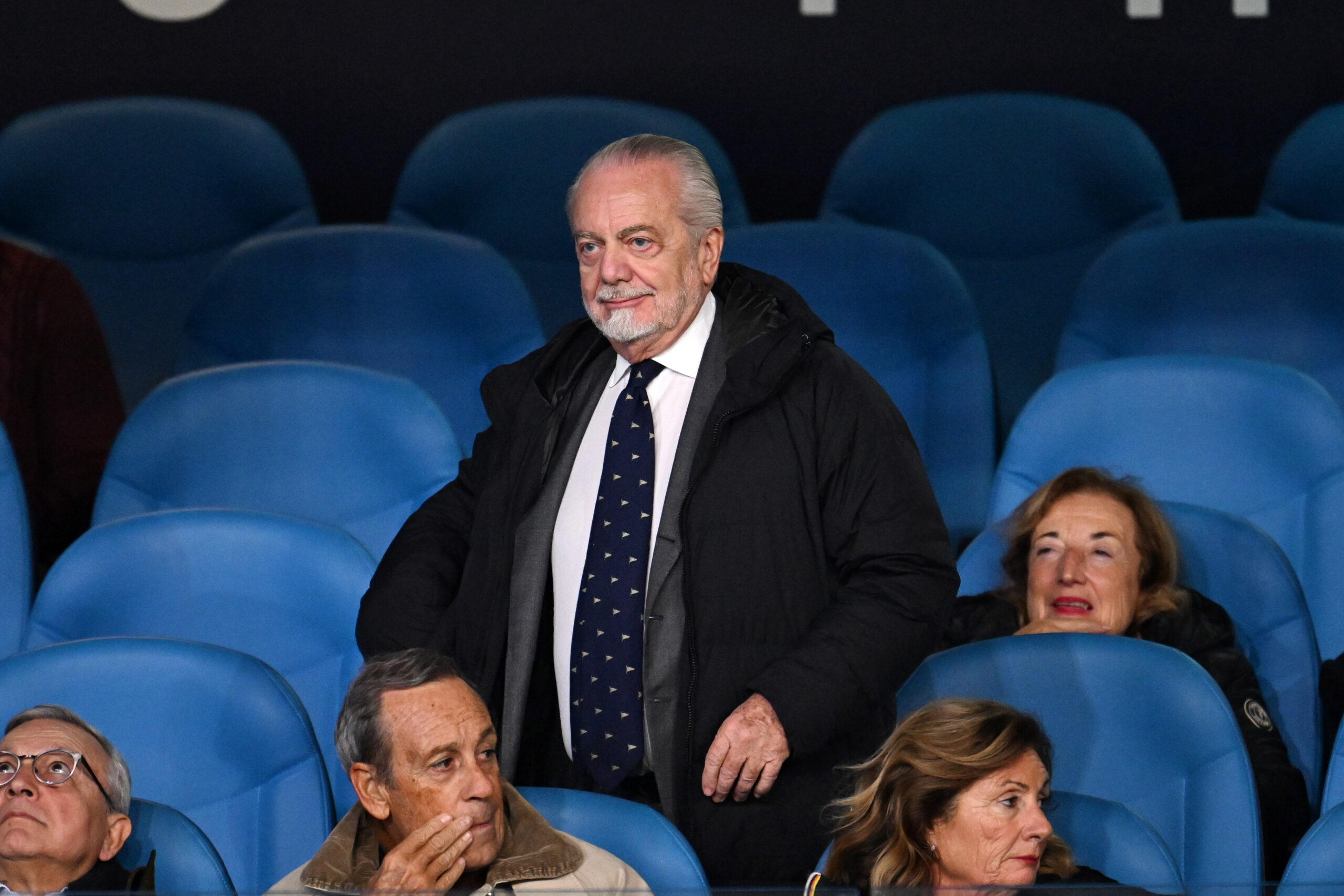 Napoli president Aurelio De Laurentiis wasn’t pleased with the referee’s performance in the Supercoppa but elected not to dwell in his post-game remarks
