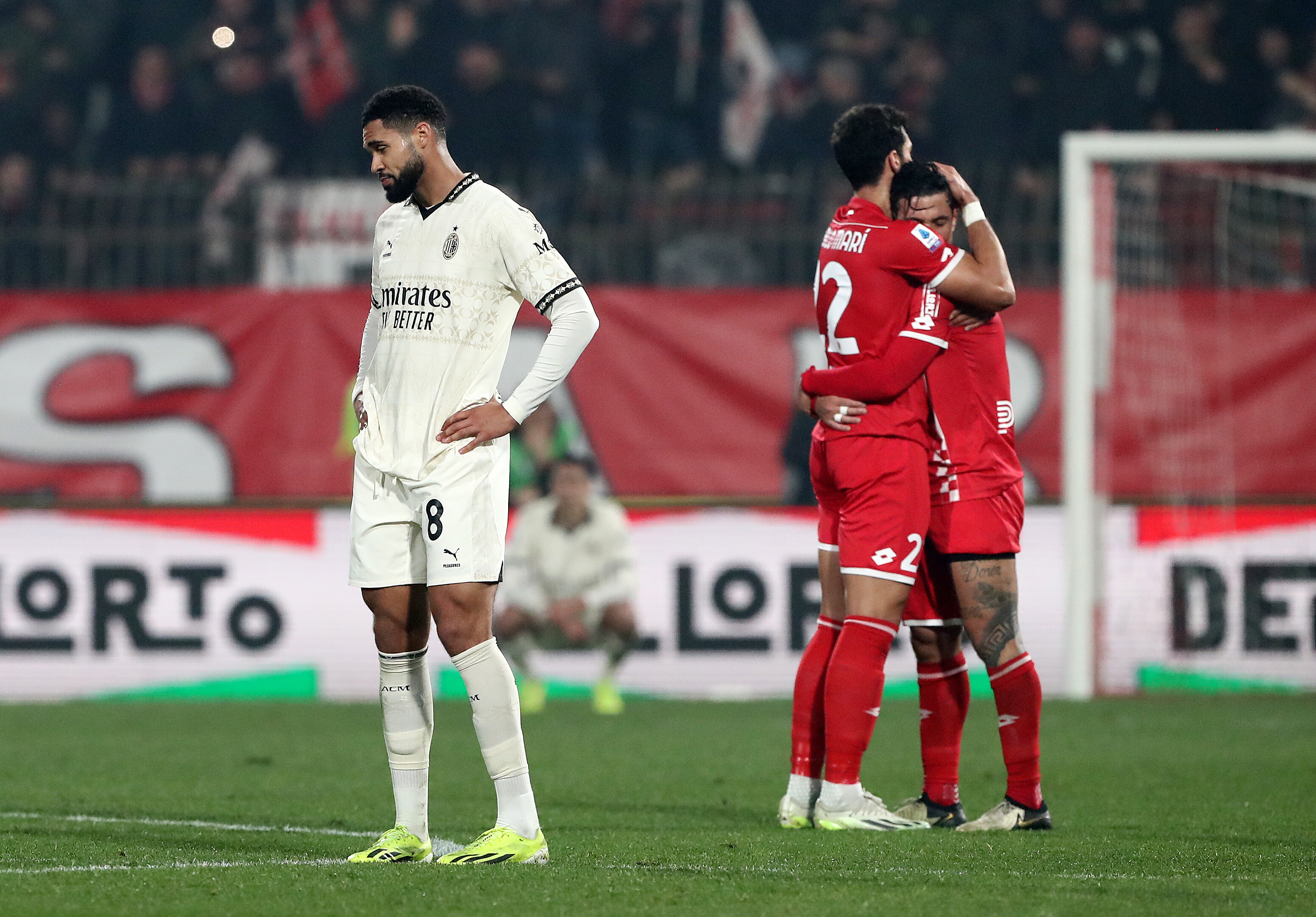 It was an evening to forget for Milan as they lost 4-2 to Monza in an eventful evening at the U Power Stadium on Sunday night