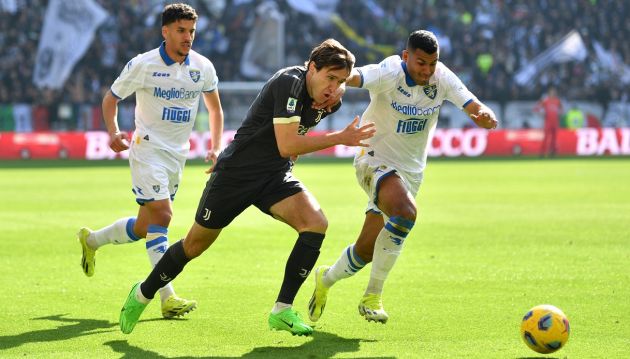 Federico Chiesa couldn’t make his presence felt in the Frosinone game despite getting the start and playing most of it and was booed when he subbed off.