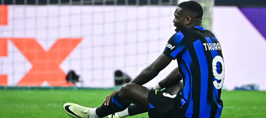 As initially suspected, Marcus Thuram will miss some time, but he’s not at risk for the return leg of the Champions League clash versus Atletico Madrid.