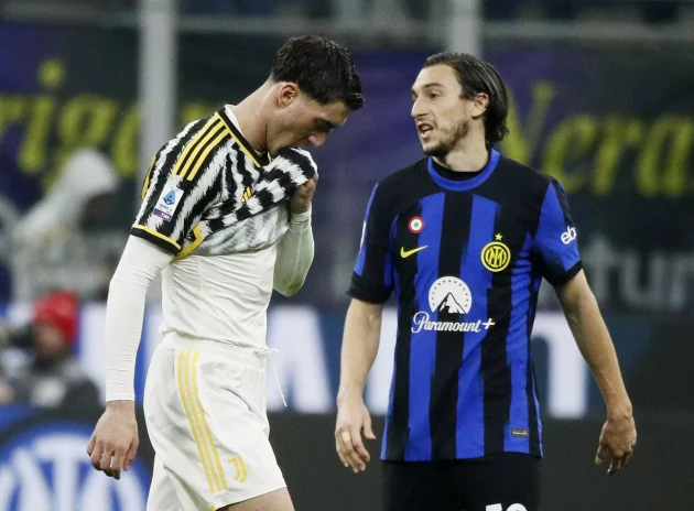 Dusan Vlahovic was in terrific form coming into the clash with Inter, but he failed to make his presence felt at San Siro. He had just one chance.