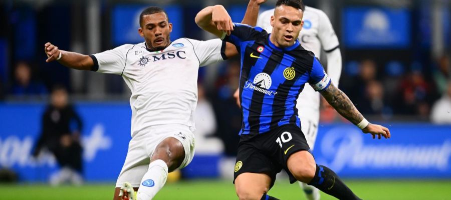 Juan Jesus, Lautaro Martinez, Inter vs Napoli