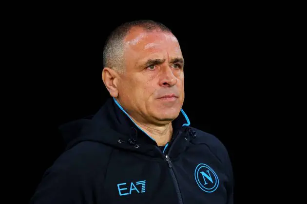 Francesco Calzona is about to pull double duty for the first time since being hired by Napoli. He’ll leave to manage Slovakia during the break.