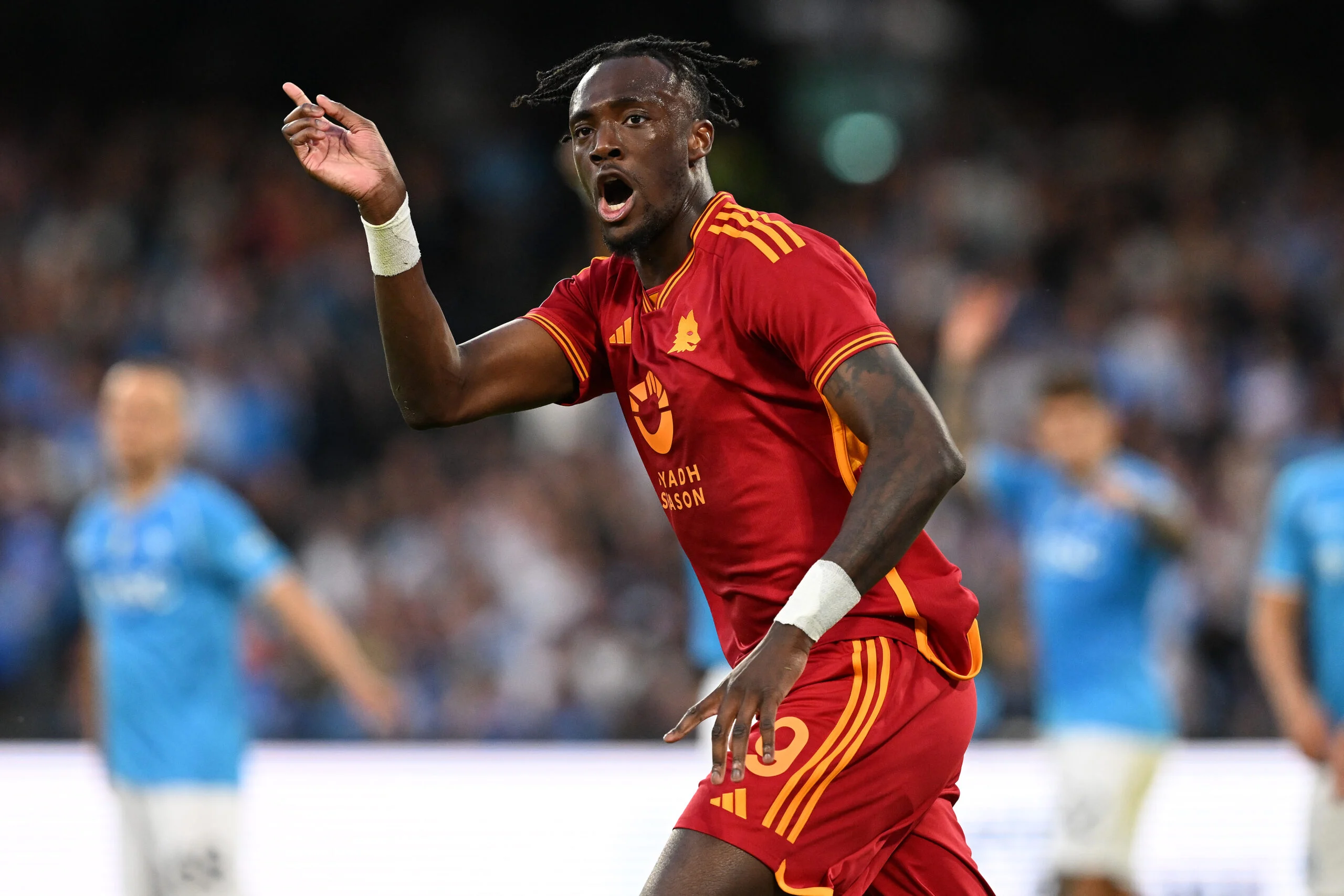 Tammy Abraham rescued Roma against Napoli scoring his first goal in almost exactly a year since he missed months due to an ACL tear.