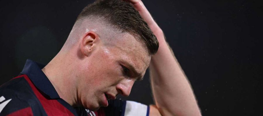 Bologna have been dealt a significant blow as Lewis Ferguson has been diagnosed with an ACL tear following a rough collision with an opponent.